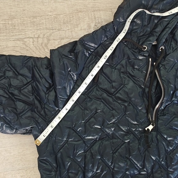 Nike Lab Essentials Insulated Short‎ Sleeve Hoodie Puffer Pullover Blue 916368 S - Picture 14 of 16